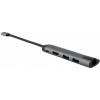 Verbatim USB-C Multiport HUB, 2x USB 3.0, 1x USB-C, HDMI, LAN dokovacia stanica šedá 49141