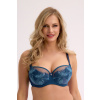 POLOMÄKKÁ PODPRSENKA YASMINE ART. 1324 Modrá 75D