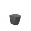 Roca ONA WC misa stojatá 36 x 53 cm RimFree, čierna A347687080