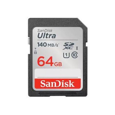 Pamäťová karta SanDisk SDXC Ultra 64 GB UHS-I U1 (140R) (SDSDUNB-064G-GN6IN)