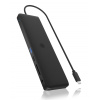 ICY BOX IB-DK2116-C Dokovací USB 3.2 Gen 2 (3.1 Gen 2) Type-C Černá