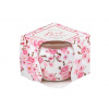 Emocio Sklo Dekor Pink Flower, vonná sviečka 70x62 mm