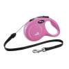 flexi New Classic lanko S 8m do 12kg pink (flexi New Classic lanko S 8m do 12kg pink)