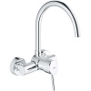 GROHE Concetto páková drezová batéria nástenná, dĺžka výtoku 280 mm, chróm, 32667001