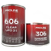 Akrylový číry lak PROLINE 606 ULTRA FAST HS 2:1 (1l laku + 0,5l tužidla) (PROLINE 606 CLEAR UFD 2:1 + PROLINE 306 UFD HARDENER HARDENER)