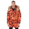Alpha Industries Pánska Zimná bunda N3-B Puffer Oranžová S