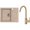 Set Alveus (dřez Rock 30 Beige 55 + baterie Tonia Beige 55) SETA052