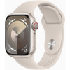 Apple Watch S9 Cell/41mm/Starlight/Sport Band/Starlight/-M/L MRHP3QC/A