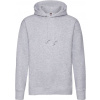 Fruit of the Loom F.O.L. | Premium Hooded Sweat Pánska mikina s kapucňou_16.2152 Farba: Heather Grey, Veľkosť: L