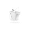 ROCA THE GAP stojací bidet, MaxiClean biela 7.3574.7.400.M