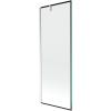 Mexen Next, vaňová zástena 1-krídlová 70 x 150 cm, fixné krídlo, 6 mm číre sklo s čiernym vzorom, chrómový profil, 895-070-000-00-70-01
