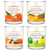 Bartek Candles Vonná sviečka set 4ks Fruit Garden - 90g