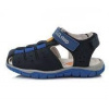 Chlapčenské kožené sandále D.D. Step K330-314M Royal Blue