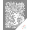 Vymalujsisam.sk Bodkovanie - Mandala žena Farba: Zelená, Veľkosť: 30x40cm, Rám: Na plastovej doske