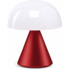 Led lampa Mina mini tmavočervená
