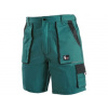 Canis CXS pánske pracovné kraťasy LUXY TOMÁŠ Zelená čierna