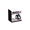 BLACK VELVETS Ring & plug - silicone (518204), čierna