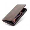 Puzdro Book CaseMe Xiaomi Redmi Note 9 Pro, Note 9 Pro Max, 10T Lite, farba hnedá