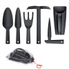 Prosperplast Sada ručného náradia RESPANA GARDENING TOOLS SET černá, 6 ks