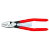 KNIPEX 97 71 180 Kliešte lisovacie na káblové koncovky, plastové návleky, leštené