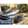 Deflektory - Peugeot 207 Combi 2006-2012 (+zadné)
