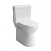 Laufen Pro - WC kombi misa, zadný/spodný odpad, matná biela H8249557570001