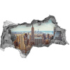 Fototapeta diera na stenu 3D New york letu vták 95x73 cm