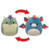 Squishmallows 2v1 Bazilisk Magtus a drak Carin