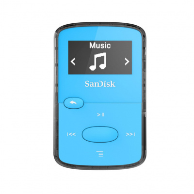 SanDisk MP3 Clip Jam 8 GB MP3, modrá - SANDISK 121512