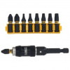 DeWalt 10-dielna sada bitov Torsion s uhlovým nástavcom DT70578T