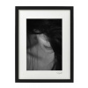 Atelier - Petr Vydra Umelecká čiernobiela fotografia - Chmúry (čierny rám), Velikost a varianta fotografií Černý rám 30 x 40 cm ( pasparta 21x 30 cm )