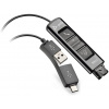 Poly DA85 USB do QD Black Adapter TAA