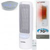 TAGRED Stĺpový termo ventilátor, ohrievač ventilátora, elektrický rotačný ohrievač, keramický ohrievač TAGRED, diaľkové ovládanie, výkon 2000W