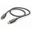 Hama 201589 kábel USB-C 2.0 typ C-C 1 m, čierny