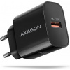 AXAGON ACU-QC18, nabíječka do sítě 18W, 1x port USB-A, QC3.0/AFC/Apple, černá
