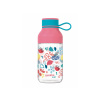 QUOKKA plastová láhev ICE KIDS s poutkem FLOWERS 430 ML TERMO