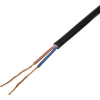 TRU COMPONENTS TC-13389172 gumový kábel H05RN-F 2 x 1 mm² čierna 100 m; TC-13389172