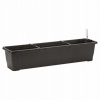 Plastia Samozavlažovací truhlík Bergamot 80 x 20 x 17 cm antracit