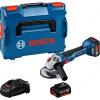 Bosch Akumulátorová uhlová brúska GWS 18V-10, 125 mm, 2x aku 06019J4004