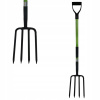Lopata - Forks Metal 4-zuby 120cm ploché rukoväť (Lopata - Forks Metal 4-zuby 120cm ploché rukoväť)