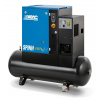 ABAC kompresory Šroubový kompresor SPV-3/10D-200 příkon 3,0 kW, výtlak 366 l/min, tlak 10 bar, vzdušník 200 l, napětí 400/50 V/Hz + sušička
