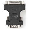 NEDIS adaptér VGA - DVI/ zástrčka VGA - 24+5pinová zásuvka DVI-I/ černý (CCGP32901BK)