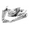 Metal Earth Luxusná oceľová stavebnica Batman vs Superman Batwing