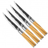 Sada steakových nožů OLIVE 4 ks - FORGED (4 steakové nože 11,5 cm - FORGED)