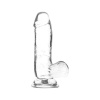 Crystal Addiction Transparent Dildo 15 cm