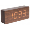 KARLSSON Dizajnový LED budík - hodiny 5654DW Karlsson 21cm