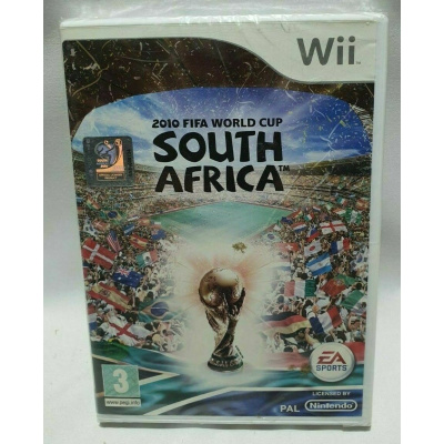 WIIS FIFA 2010 WORLD CUP SOUTH AFRICA Nintendo Wii ORIGINÁL FÓLIA