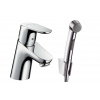 Hansgrohe Focus E2 Súprava pákovej batérie 70 s bidetovou spŕškou a sprchovou hadicou, chróm 31926000-HG