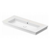 Duravit White Tulip Nábytkové umývadlo, 105x49 cm, bez otvoru na batériu, s WonderGliss, biela 23631000601