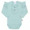 Dojčenské body New Baby Stripes ľadovo modré, 80 (9-12m)
